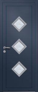 Porte d'entrée contemporaine
